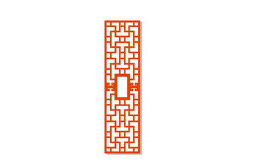 木雕镂空矢量图