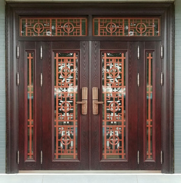 仿铜门