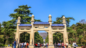 南京中山陵牌坊