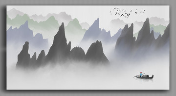 水墨山水