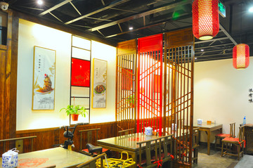中式餐饮店