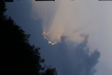 晚霞天空