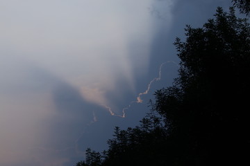 晚霞天空