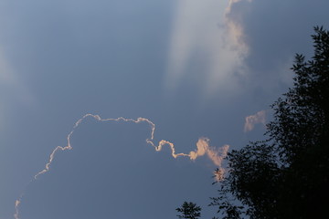 晚霞天空