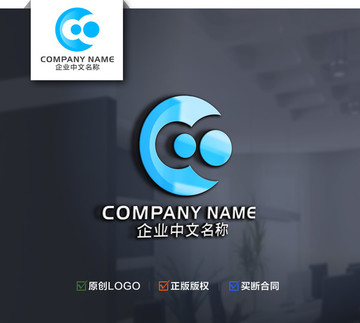 字母C标志