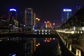 贵阳市城市夜景