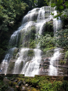 天台山瀑布