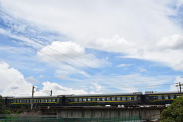 京九线火车