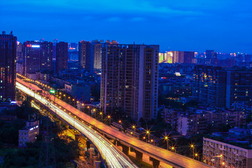 高架桥夜景