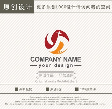 YD字母广告装饰logo