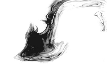 水墨烟雾效果