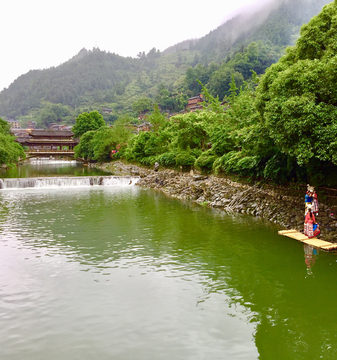 西江河流