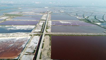 运城盐湖风光