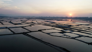 运城盐湖风光