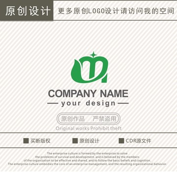 M字母生物科技logo