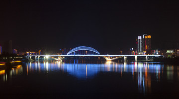 赣州章江大桥夜景