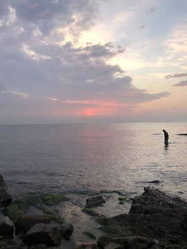 海边早上