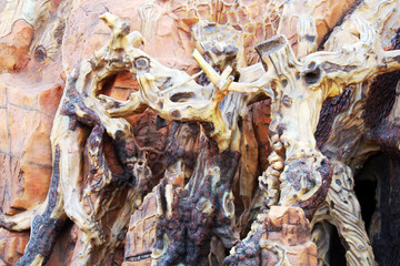 冕山公园石雕