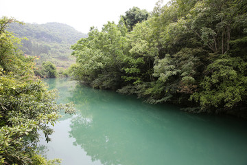 茂兰溪水河流