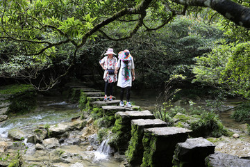 茂兰溪水河流