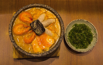 沙锅海鲜粥1