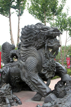 麒麟雕塑