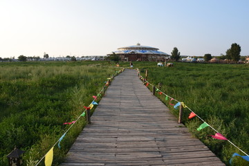 草原蒙古包旅游区