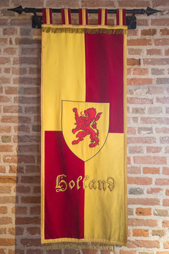 木登城堡战旗