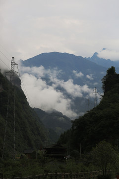 峡谷云海