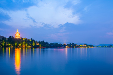 西湖夜景