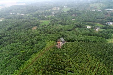 航拍美丽乡村