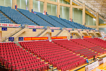 惠州体育馆室内篮球场座椅
