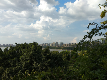 巴南区龙洲湾长江风景