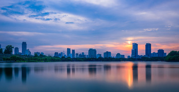 日落美景