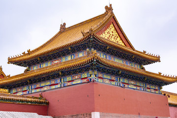 故宫红墙建筑
