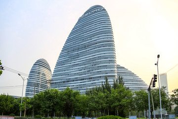 北京大望京建筑风光