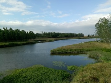湖光山色