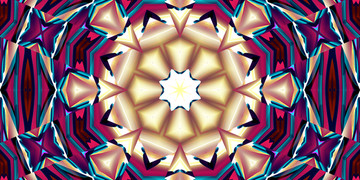 绚丽花纹