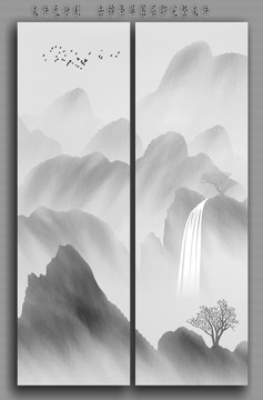 水墨画