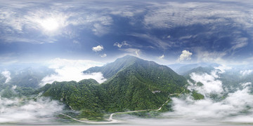 云漫仙寓山