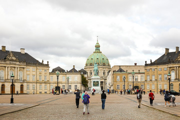 丹麦哥本哈根大理石教堂