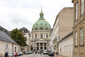 丹麦哥本哈根大理石教堂