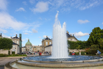 丹麦哥本哈根城市喷泉