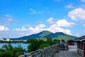 明城墙与紫金山