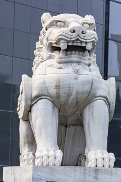 北京金融街石狮子