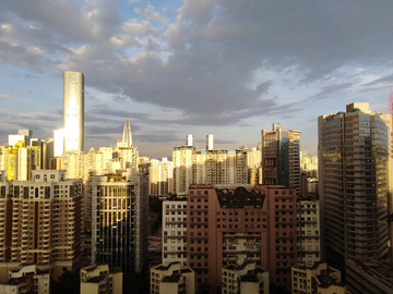深圳市 城市 建筑 办公 繁华