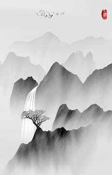 山水画