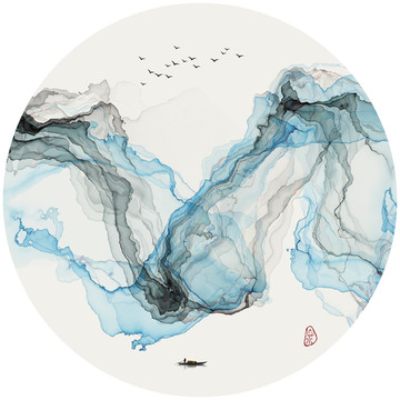 意境水墨画