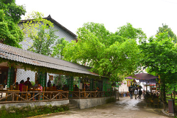 柳江古镇休闲餐饮区域