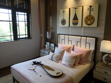 新中式实景样板间